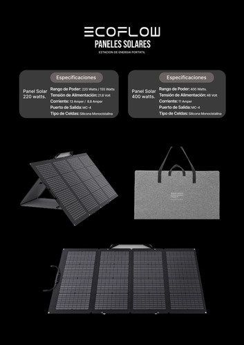 Ecoflow - Panel Solar 400w
