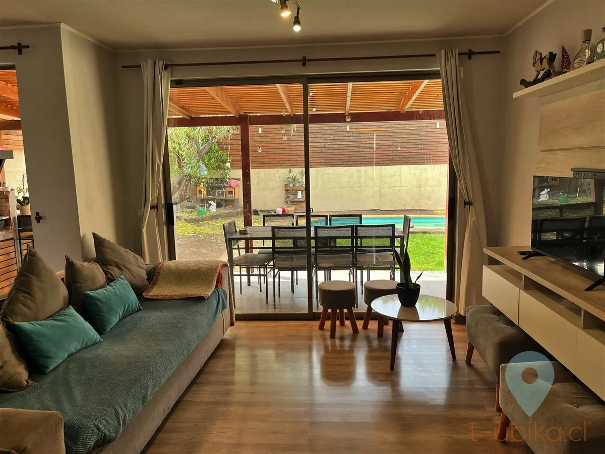 Imagen 3 de 22 de Arriendo Casa 4d/3b En Condominio Las Malvas, Peñalolén