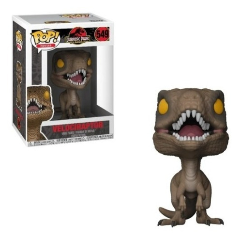 Imagen 1 de 2 de Funko Pop Jurassic Park Velociraptor #549 Dinosaurios