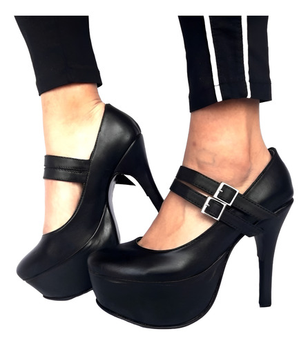 Zapatos Stilettos Cuero Talles Especiales 2guillarse