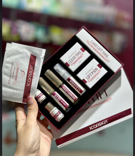 Kit Profesional Lifting Y Rizado De Pestañas Iconsign