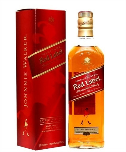 Whisky J Walker Etiqueta Red 750 Ml Licor Lince
