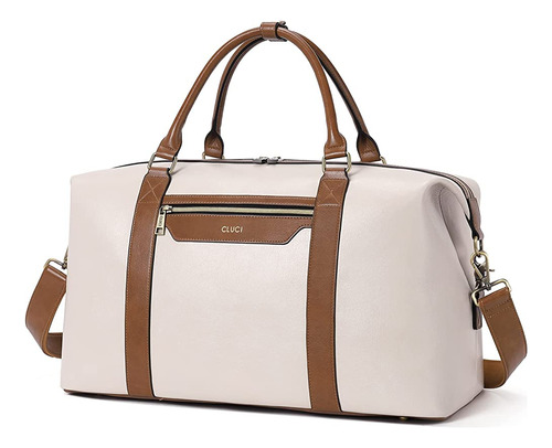 Cluci Weekender Bags Para Mujeres Leather Duffle Bag Oversiz