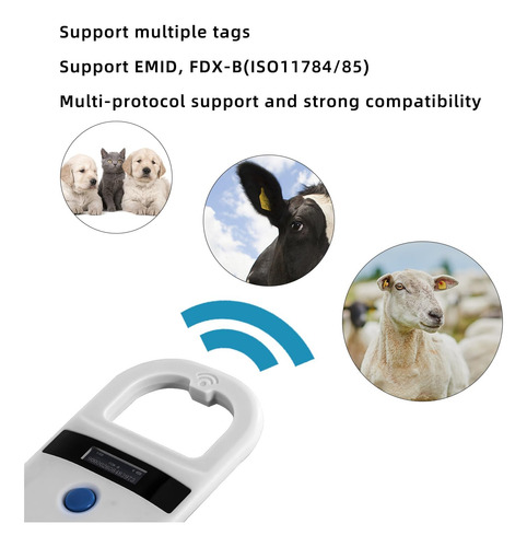 Netumscan Microchip Lector For Mascotas 256 De E
