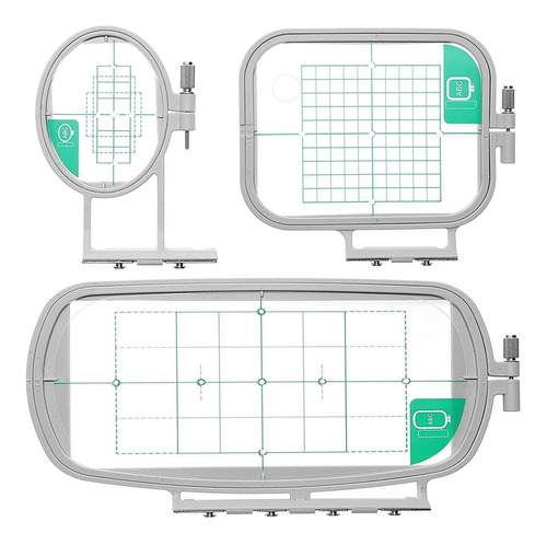 Bastidores De Bordado P/ Maquinas Brother Set 3 