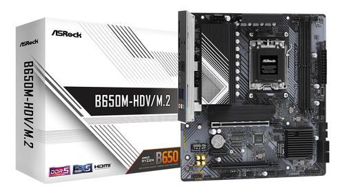 Motherboard Asrock B650m-hdv/m.2 Am5 Amd Ddr5 Micro Atx