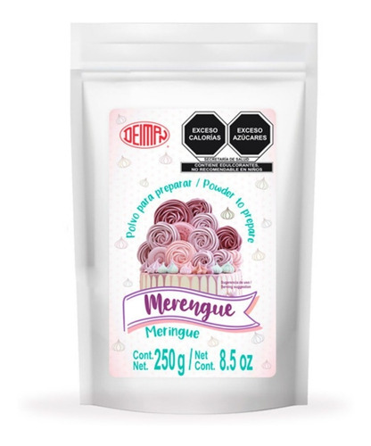 Merengue En Polvo 250g Deiman Confitería Panificación 