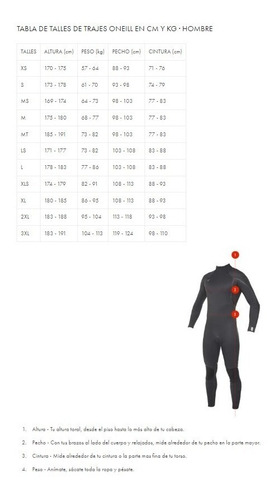 Imagen 9 de 9 de Traje Neopreno O´neill Hyperfreak 3/2+ Chest Zip Wetsuit
