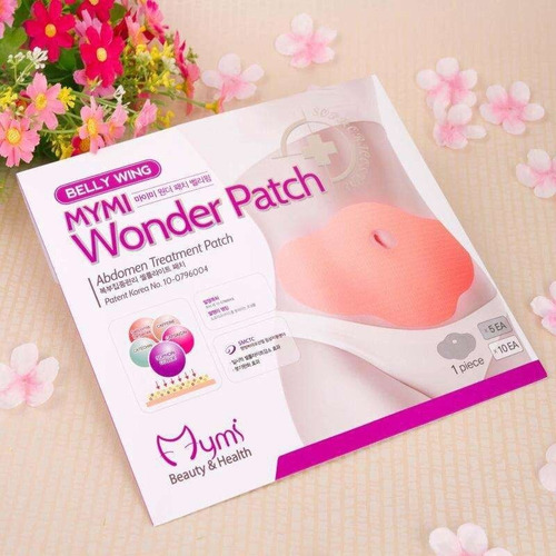 25 Parches De Abdomen Parche Mymi Wonder Patch Reductora