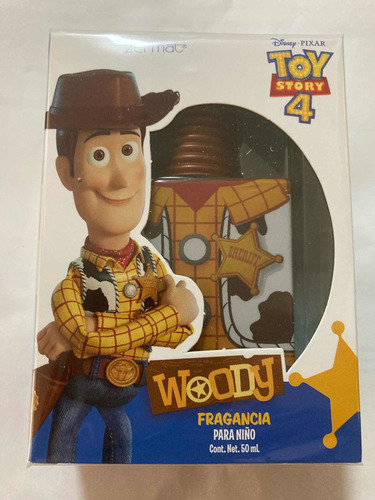 Fragancia Toy Story Woody 50 Ml Para Niño - Zermat