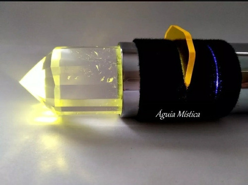 Cromoterapia Bastão Atlante Com Cristal Vogel