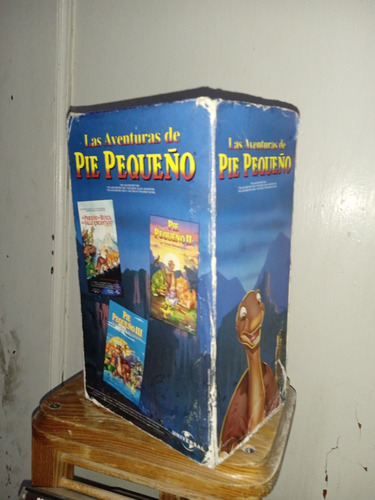 Trilogía Vhs Pelicula Pie Pequeño Box Set En Español Latino (Usado)