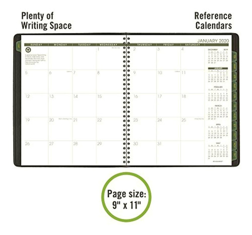 At-a-glance 2020-2021 Planificador Mensual, 9 X 11 Pulgadas,