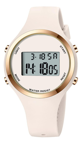 Reloj Electrico Con Pantalla Led Para Mujer, Reloj Digital C