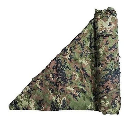 Red De Camuflaje /sombra  Italy Woodland Camo 3x3m