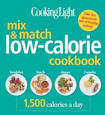 Livro Mix E Match Low-calorie Cookbook - Cooking Light [2010]