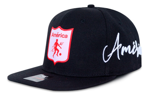 Gorra América De Cali Oficial Oc Caps Plana