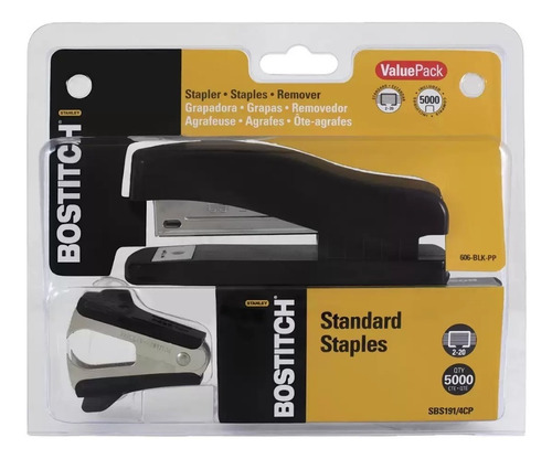 Set De Engrapadora Stanley Bostitch C/desengrapador Y Grapas