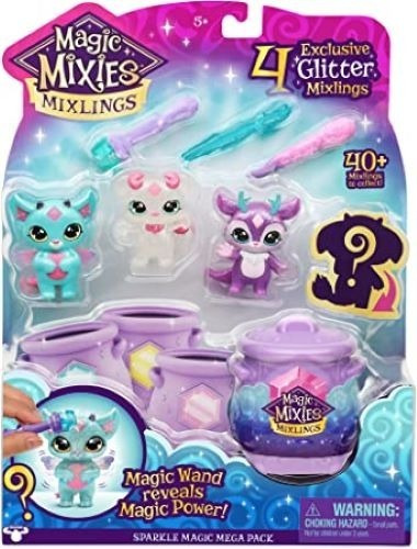 Magic Mixies Mixlings Sparkle Magic Mega Paquete