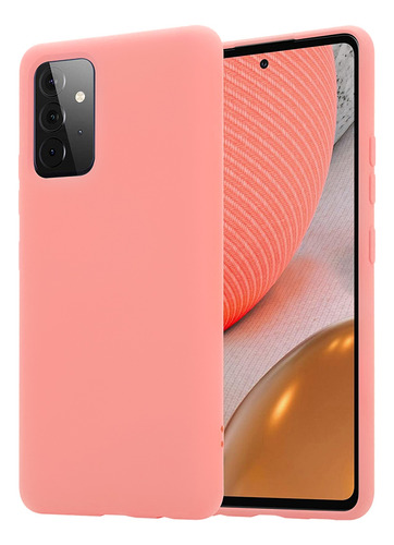 Protector Samsung Galaxy A52 Engomado Color Rosa