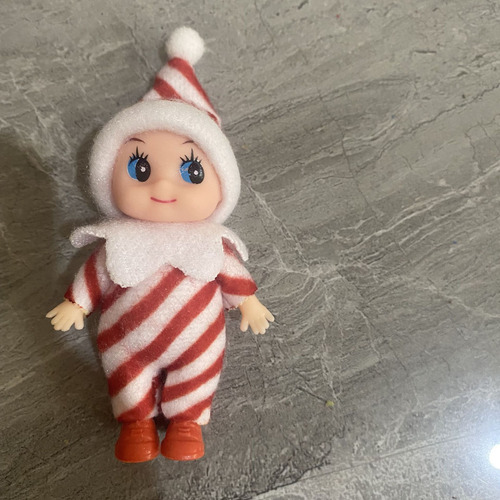 7pcs Muñeca De Elfo Pequeño De Navidad Para Bebé