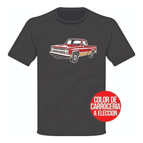 Remera Estampada Chevrolet C10 Cuarta Generacion