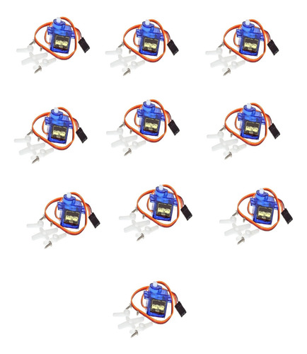 Pack Servomotor Sg90 9g Micro Servo Brazo Robot Para Arduino