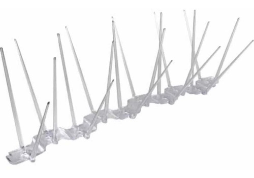 Pinches Puas Puntas Pinchos Ahuyenta Anti Palomas Pajaros De Plastico Policarbonato Transparente
