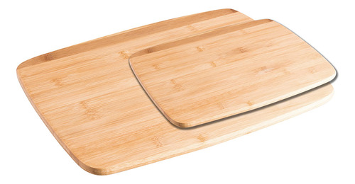 Tábuas De Cortar Bambu Essenciais 2 Peças