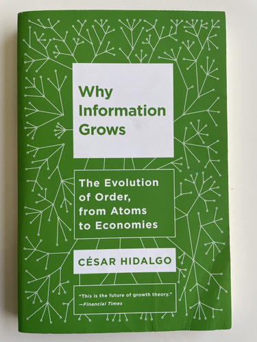 Why Information Grows De Cesar Hidalgo (en Ingles)