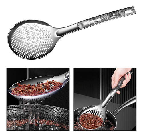 Compatible Espumador De Acero Inoxidable, Cuchara Ranurada,