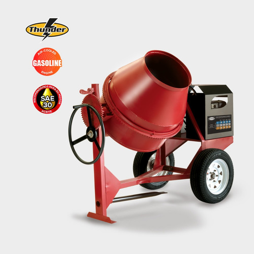 Revolvedora De Concreto Evans A Gasolina 13 Hp Thunder 250l