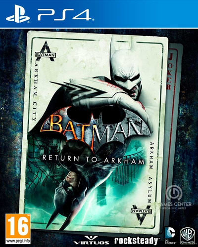 Batman: Return To Arkham Standard Edition Ps4 Físico