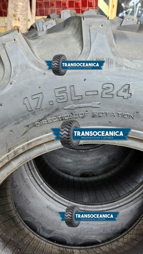 Cubierta 17.5l24 Retropala Vial Tacos 17 5 L 24 Reforzada R4