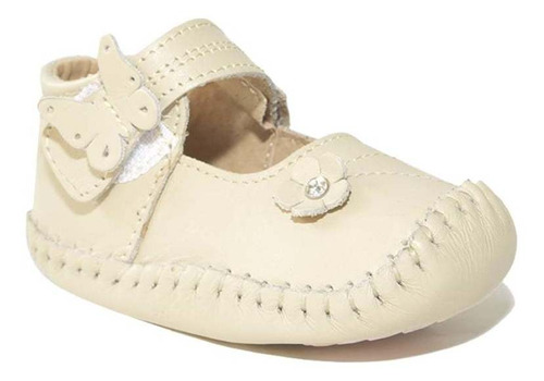 Zapato Niña Bebé Melani 301 Piel Beige 10 Al 12