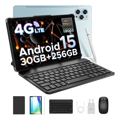 Doogee Tabg6 Android15 Tablet 11pulgadas Con Ratón Y Teclado