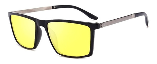 Gafas De Sol Fashion Polarizadas Lente Amarillo Uv400