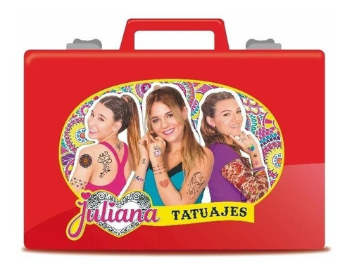 Valija Juliana Tatuajes Gde Con Accesorios Original Nueva Tv