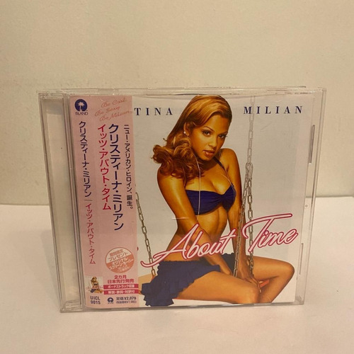 Christina Milian  It's About Time Cd Jap Obi  Usado