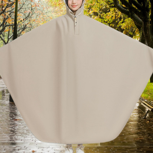 Poncho De Lluvia Para Bicicleta, Impermeable Con Capucha Par