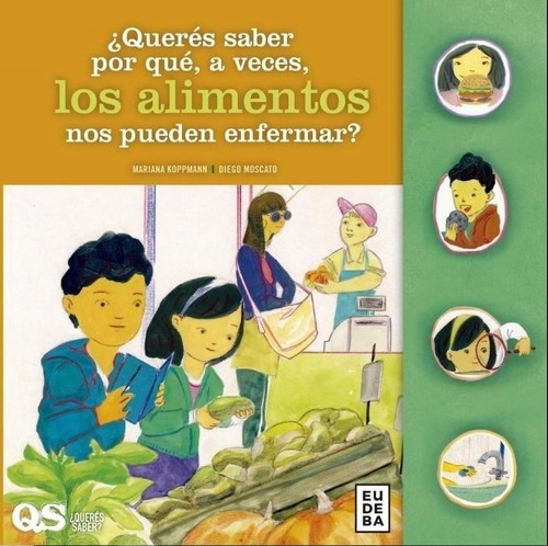 Queres Saber Por Que A Veces Los Alimentos Nos Enferman?, De Koppmann, Mariana. Editorial Eudeba, Tapa Blanda En Español, 2019