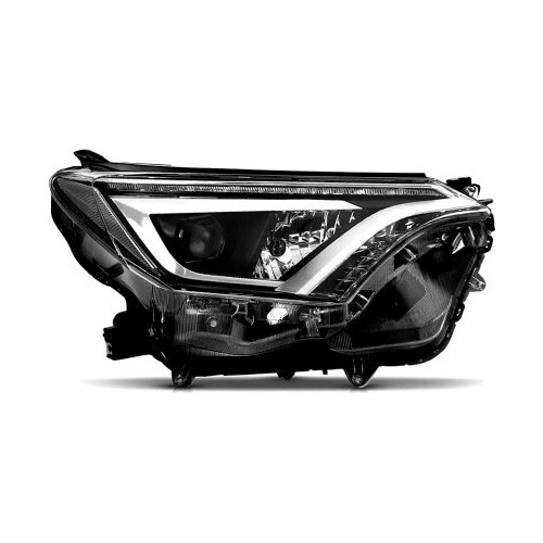 Farol Rav4 2016 17 18 Elétrico Com Motor Com Led Sem Reator