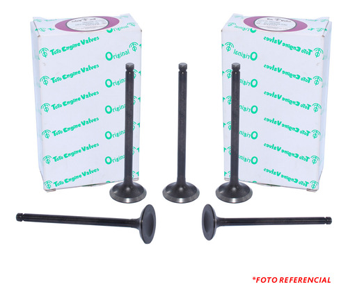 Juego Valvula Admision Toyota Hilux 2400 2rz-fe Rzn 2.4 1998