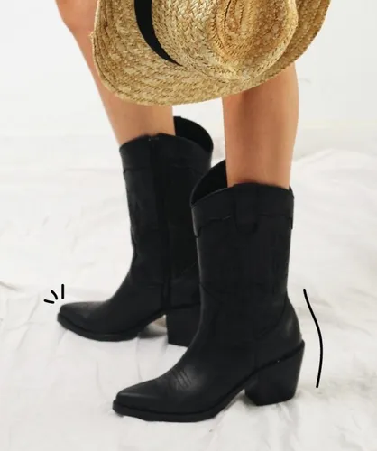Botas texanas online mujer caña alta