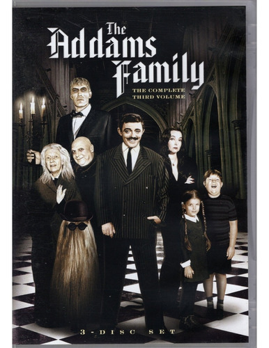 Los Locos Addams Tercer Volumen 3 Tres Dvd