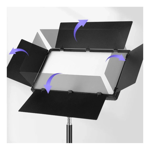 Lámpara De Panel Luz Led Iluminación De Estudio Fotografía