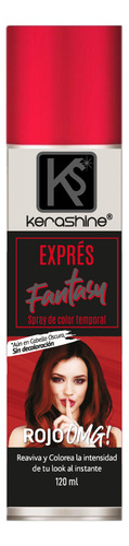 Kerashine Tinte Temporal Fantasia Rojo 80 Ml