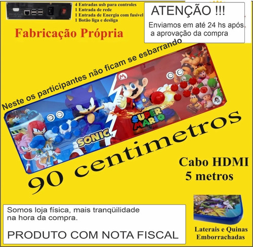 Arcade Com 14 Mil Jogos Frete Grátis Para Regioes De Sp