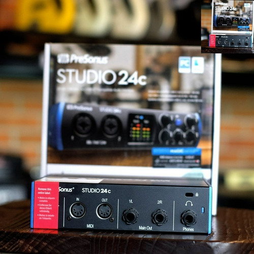 Presonus Studio 24c Interface De Audio Usb C + Rocker Music