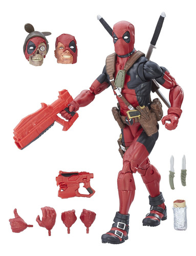 Marvel Legends Series 12 Figura De Acción Deadpool Durante A